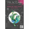 Pink ink designs • king of the toad 6 in x 8 in clear stamp set