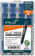 Pica 991 41 visor permanent navulling | blauw - pi99141