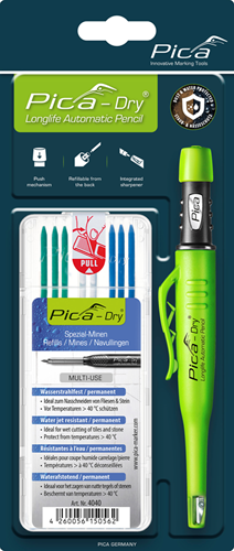 Pica dry bundel | 1x3030 - 1x4040 | blister-packed - pi30404
