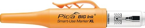 Pica 7052 big ink markeerstift xl | wit - pi17052