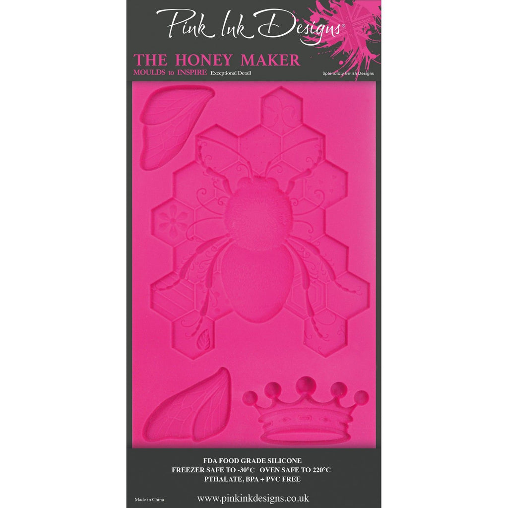 Pink ink designs • silicone mould the honey maker