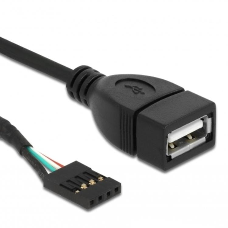 Pin header naar usb a kabel