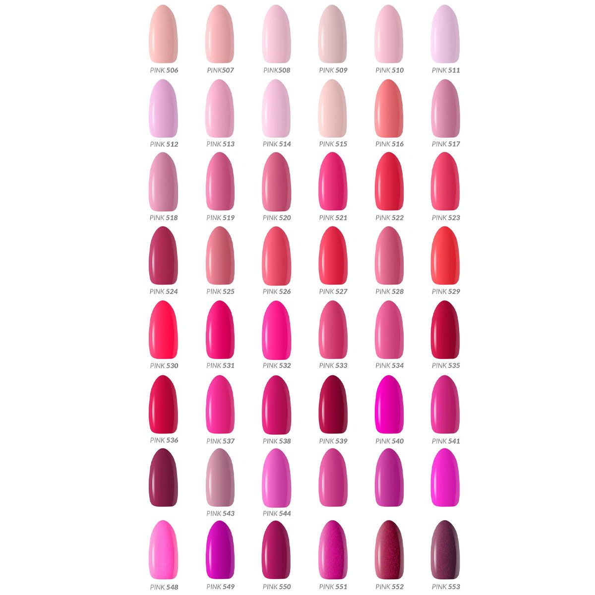 Claresa uv led gellak 5ml pink 542 classic look