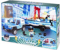 Famosa pinypon - politiewagen met trailer, boot en speelfiguur
