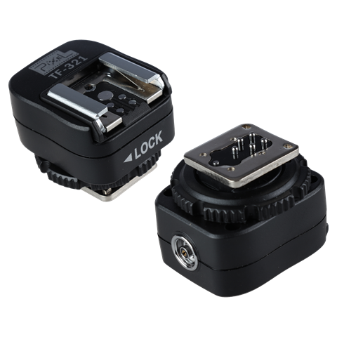 Pixel E-TTL Blitzschuhadapter TF-321 für Canon