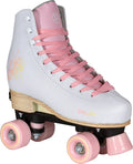 Playlife Verstellbare Rollschuhe Junior weiß rosa Größe 31 34
