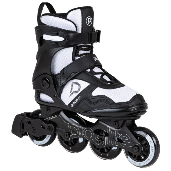 Playlife Cloud Fitness Inline-Skates 82A schwarz-weiß Größe 43
