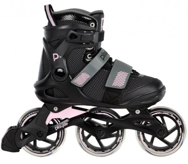 Playlife - Fitness GT 110 Inline Skates 80A schwarz pink Größe 38