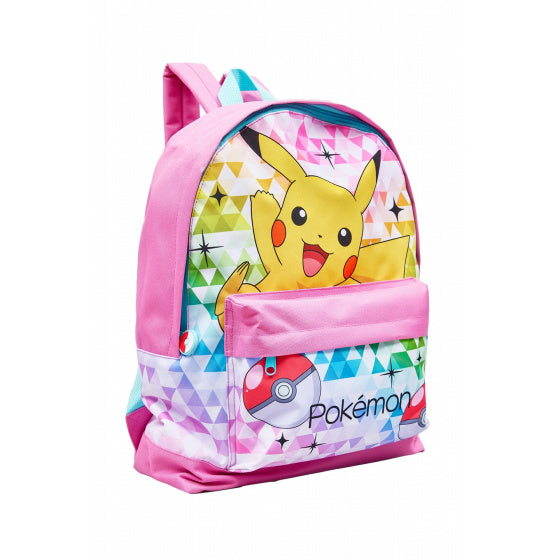 Pokémon Enkelkind Rucksack Pikachu Mädchen 39 x 28 cm 16L Rosa