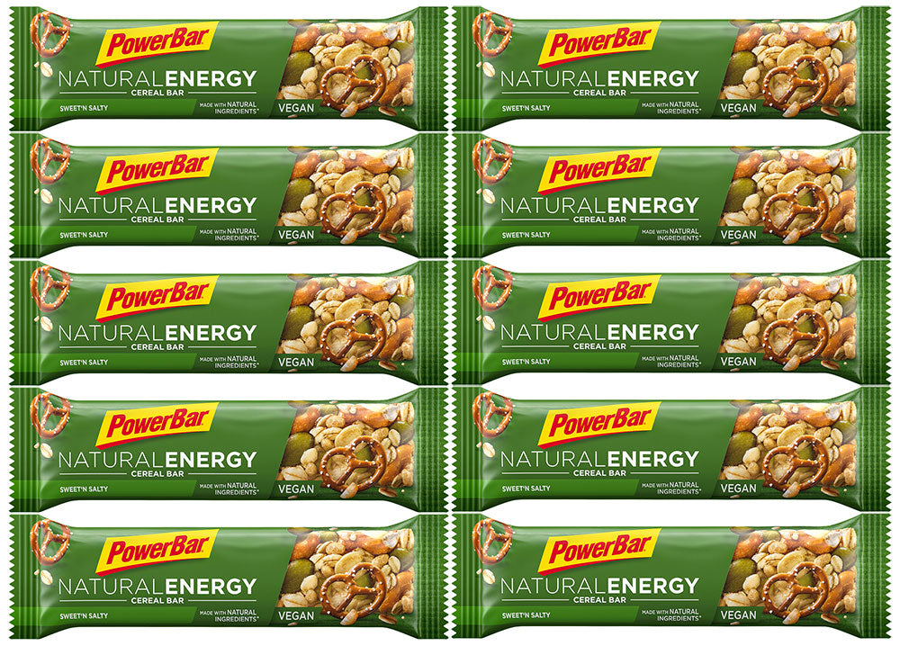 Powerbar natural energy cereal bar 10 x 40g
