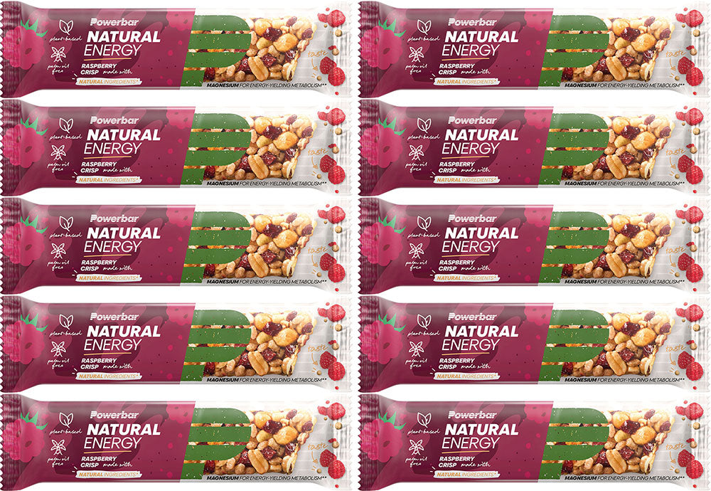 Powerbar natural energy cereal bar 10 x 40g