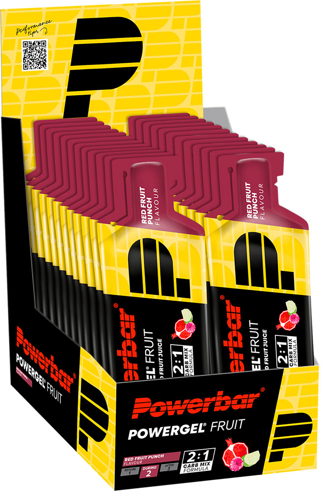Powerbar powergel fruit 24er box