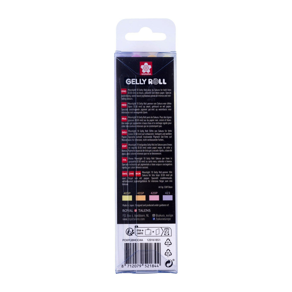 Sakura gelly roll moonlight 10 set sunrise | 4 kleuren