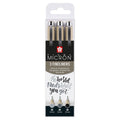Sakura • pigma micron 05 fineliner set zwart grijs 3pcs
