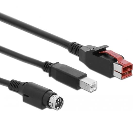 Abi powered usb printerkabel