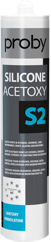 Enzo proby silicone acetoxy s2 | 280 ml | grijs (12 stuks) - 12002439