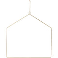H s collection hangdecoratie huis goudkleurig 42 cm | 12 stuks