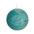 Spaas (r) bolkaars emerald green 8 cm | 12 stuks