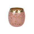Countryfield theelichthouder anjana s oudroze 8 cm | 8 stuks