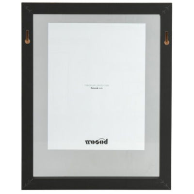 Woood fotolijst hout zwart 34 x 44 cm | 8 stuks