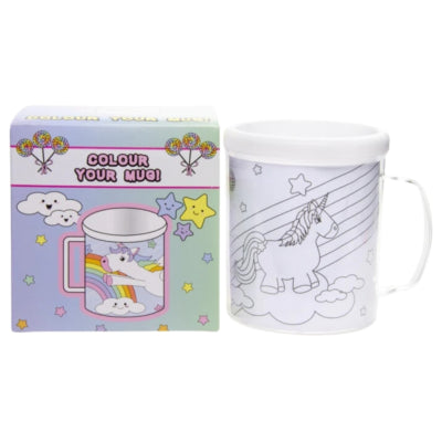 Duckiez Einhornbecher zum Selbstbemalen, 10 cm | 36 Stück