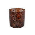 Countryfield theelichthouder kian xl bruin 15 cm | 6 stuks
