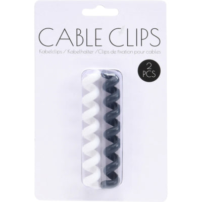 Kabelbinders zwart wit 10 cm set van 2 | 48 stuks