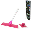 Aqua laser dweilset clickball fuchsia 9-delig | 6 stuks