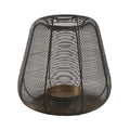 Ptmd windlicht jaden m zwart 29 cm | 2 stuks