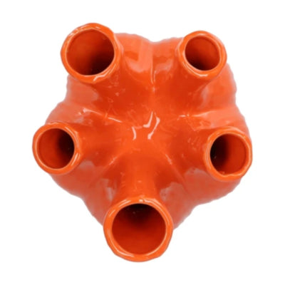 Daan kromhout vaas aglio oranje 28 cm | 4 stuks