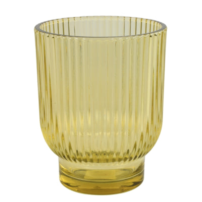 Countryfield theelichthouder tirza amber 12,5 cm | 12 stuks