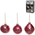 Xmas by mooss xmas by moos kerstballen roze 8 cm 6 stuks | 12 stuks