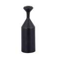 Ptmd kandelaar yanou s aluminium zwart 23 cm | 6 stuks