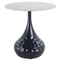 Ptmd bijzettafel anna grijs 50 cm | 2 stuks