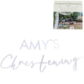 Ginger ray letterslinger christening wit 1,5 m | 20 stuks