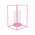 Housevitamin lantaarn roze 20 cm | 6 stuks