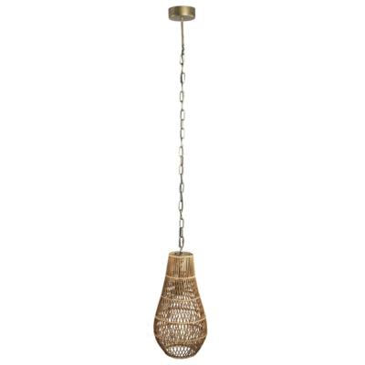 Ptmd hanglamp erandi bruin 49 cm | 3 stuks