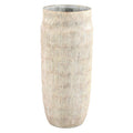 Ptmd bloempot sary hoog l crème 55 cm | 2 stuks