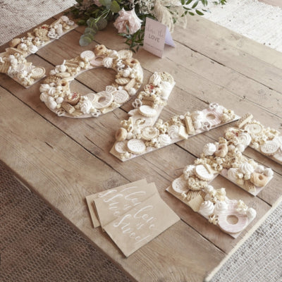 Ginger ray borrelplank love 41 cm | 5 stuks
