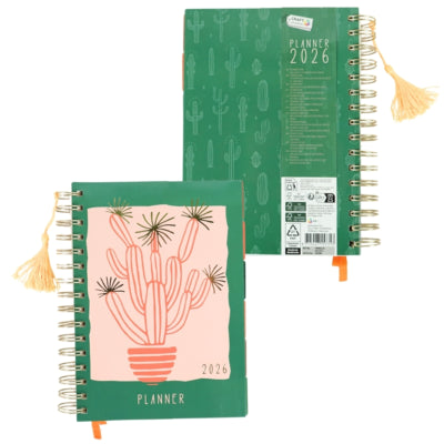 Planner agenda 2026 a5 3 assorti | 36 stuks