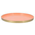 Daan kromhout dienblad marrakech perzik goudkleurig 40 cm | 4 stuks