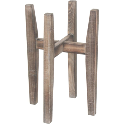 Mica plantenstandaard hout 48 cm | 4 stuks