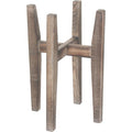Mica plantenstandaard hout 48 cm | 4 stuks