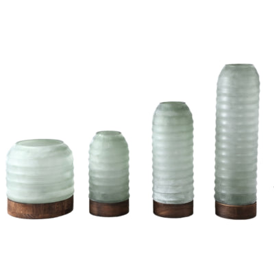 Ptmd vaas yana l groen 42 cm | 2 stuks