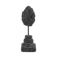 Countryfield beeld artisjok joppe s zwart 23,5 cm | 12 stuks
