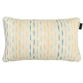 Madison kussen ann beige blauw waterafstotend 30 x 50 cm | 10 stuks