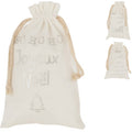 J-line tas kerst frans 28 cm 3 assorti | 36 stuks