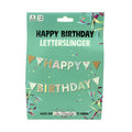 D.p. factory letterslinger happy birthday 4 meter | 12 stuks