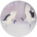 Schilderij kraanvogels 78 cm | 4 stuks