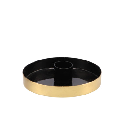 Daan kromhout kandelaar rond marrakech zwart 10 cm | 8 stuks